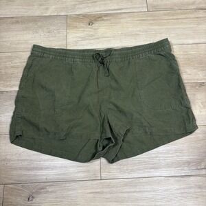 Madewell The Perfect Vintage Fatigue Short Women's 30 Green Cotton Gorp Casual